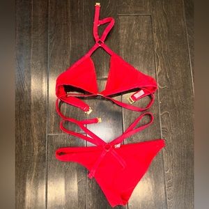 Agent Provocateur Shelby Bikini in red